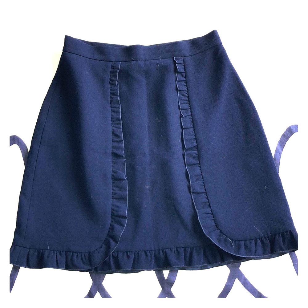 Club Monaco Navy Skirt